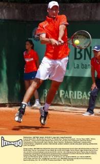 French Open 2012, Roland Garros, Paris, ITF Grand Slam Tennis Tournament , Florian Mayer GER), Aktion, Einzelbild,