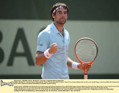 PARIS, 29.05.2012, Jeremy Chardy (FRA) bei den Tennis French Open 2012 in Paris