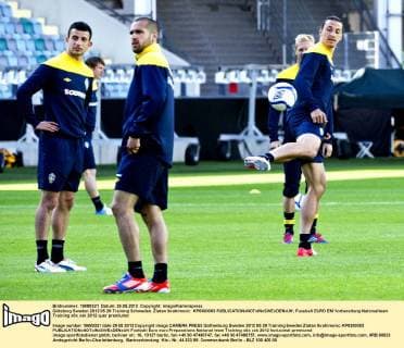 Göteborg Sweden 2012 05 29 Training Schweden, Zlatan Ibrahimovic KP0300003 