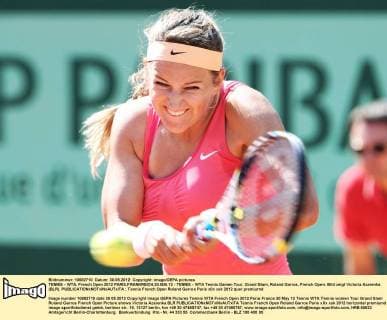 TENNIS - WTA, French Open 2012 PARIS,FRANKREICH,30.MAI.12 - TENNIS - WTA Tennis Damen Tour, Grand Slam, Roland Garros, French Open. Bild zeigt Victoria Azarenka (BLR). 