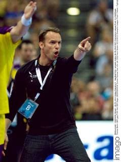 Handball Köln Lanxess Arena 26.05.2012 EHF Champions League Final 4 1 Halbfinale Füchse Berlin GER geg THW Kiel GER Dagur SIGURDSSON Trainer Füchse