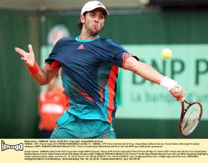 TENNIS - ATP, French Open 2012 PARIS,FRANKREICH,30.MAI.12 - TENNIS - ATP Tennis Herren World Tour, Grand Slam, Roland Garros, French Open. Bild zeigt Fernando Verdasco (ESP). 