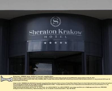 Sheraton Hotel in Cracow Poland, place where players for Dutch National Footbal team will stay during EURO 2012, photographed on May 25, 2012  EN_01029082_0009