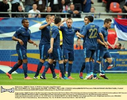 BUT franck RIBERY (fra) - Stade Auguste DELAUNE - FOOTBALL : FRA vs SRB - 31 05 2012 AnthonyBIBARD FEP Panoramic 