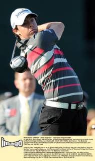31 May 2012: Rory McIlroy tees off number ten during the Memorial Golf Tournament first round of play at Muirfield Village Golf Course in Dublin, OH. GOLF: MAY 31 PGA Golf Herren - The Memorial Tournament Icon154120531003 EDITORIAL USE ONLY