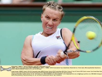 TENNIS - WTA, French Open 2012 PARIS,FRANKREICH,01.JUN.12 - TENNIS - WTA Tennis Damen Tour, Grand Slam, Roland Garros, French Open. Bild zeigt Svetlana Kuznetsova (RUS). 