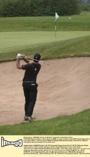 01.06.2012 Newport Wales. Julien Guerrier (FRA) in action on Day 2 of the ISPS Handa Wales Open from Celtic Manor. xDavidxLloydx  ActionPlus11285312