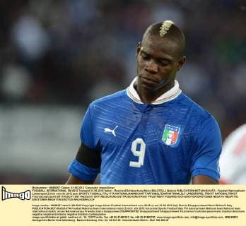 FUSSBALL INTERNATIONAL EM 2012 Testspiel 01.06.2012 Italien - Russland Enttäuschung Mario BALOTELLI (Italien) 