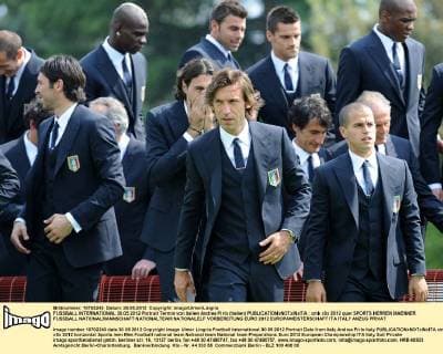 FUSSBALL INTERNATIONAL 30.05.2012 Portrait Termin von Italien Andrea Pirlo (Italien) 
