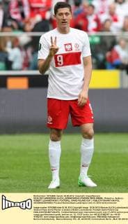 02.06.2012 WARSZAWA ULICA LAZIENKOWSKA STADION PEPSI ARENA - Poland vs. Andorra - ROBERT LEWANDOWSKI ( FOOTBALL GAME POLAND CUP )  20120602CSMT8003
