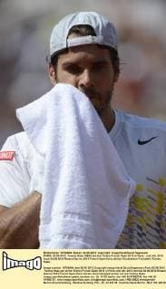 PARIS, 02.06.2012, Tommy Haas (GER) bei den Tennis French Open 2012 in Paris