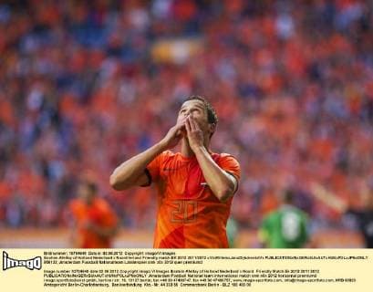 Ibrahim Afellay of Holland Nederland v Noord Ierland Friendly match EK 2012 2011 2012 xVIxWillemxJanxDijkdrentxIVx 956122