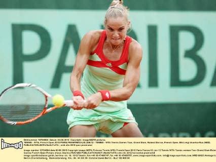 TENNIS - WTA, French Open 2012 PARIS,FRANKREICH,02.JUN.12 - TENNIS - WTA Tennis Damen Tour, Grand Slam, Roland Garros, French Open. Bild zeigt Arantxa Rus (NED). 
