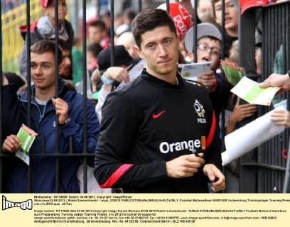 Warszawa.03.06.2012.: Robert Lewandowski. mygr_030612 