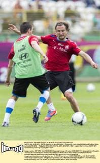 WROCLAW 04.06.2012 PETR JIRACEK (Czech Republic ) Training of czech republic national football team before EURO 2012 --  BOR_20120604_496