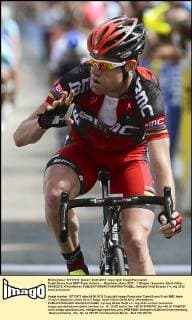 Cadel Evans from BMC Team Victoire -- Dauphine Libere 2012 - 1. Etappe - Seyssins- Saint Vallier - 04 06 2012 xPhotoNewsx 