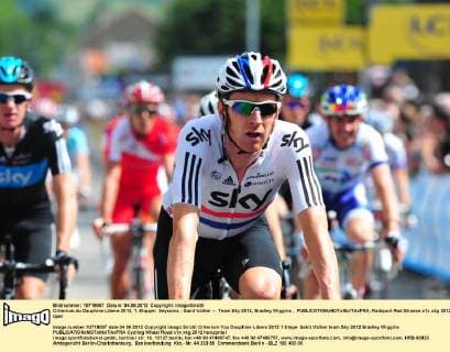 Criterium du Dauphine Libere 2012, 1. Etappe: Seyssins - Saint Vallier -- Team Sky 2012, Bradley Wiggins ,