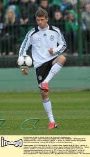 GDANSK 04.06.2012 FIRST TRAINING IN GDANSK PRACTICE GERMANY - UEFA EURO 2012 -- THOMAS MÜLLER  20120604_PF_PM038