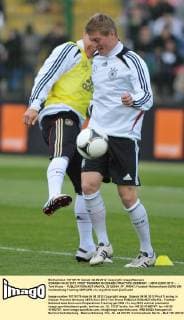 GDANSK 04.06.2012 FIRST TRAINING IN GDANSK PRACTICE GERMANY - UEFA EURO 2012 -- - Toni Kroos -  20120604_PF_PM047