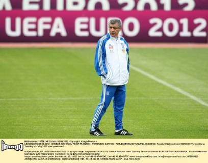 LEGIONOWO 04.06.2012 - GREECE NATIONAL TEAM TRAINING - FERNANDO SANTOS -  0S3G0103