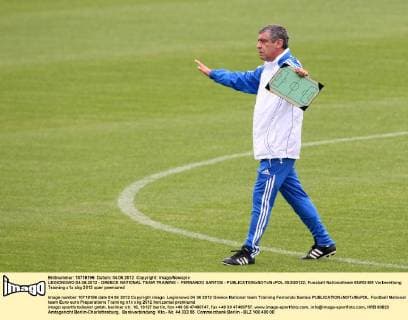 LEGIONOWO 04.06.2012 - GREECE NATIONAL TEAM TRAINING - FERNANDO SANTOS -  0S3G0122