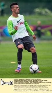 05.06.2012. OPALENICA, CENTRUM POBYTOWE. (UEFA EURO 2012 POLAND UKRAINE) (TRAINING OF PORTUGAL NATIONAL TEAM). NZ HUGO MIGUEL LOPES -  20120605PF_JK090