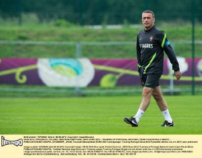 05.06.2012. OPALENICA, POLAND, CENTRUM POBYTOWE. UEFA EURO 2012 - TRAINING OF PORTUGAL NATIONAL TEAM COACH PAULO BENTO -  20120605PF_JK036