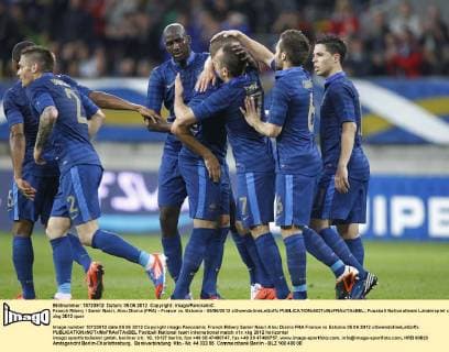 Franck Ribery Samir Nasri, Alou Diarra (FRA) - France vs. Estonia - 05 06 2012 xGwendolineLeGoffx 