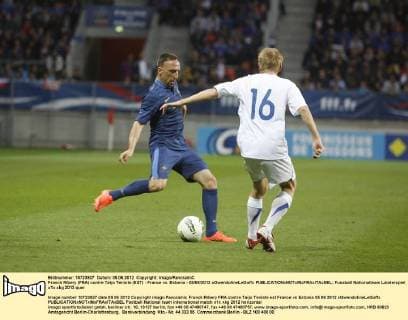 Franck Ribery (FRA) contre Taijo Teniste (EST) - France vs. Estonia - 05 06 2012 xGwendolineLeGoffx 
