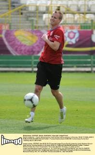 David Limbersky - Czech national soccer team during training session in Wroclaw. 06.06.12 KUBA_060612 