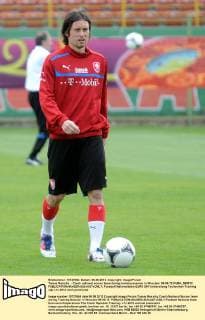 Tomas Rosicky - Czech national soccer team during training session in Wroclaw. 06.06.12 KUBA_060612 