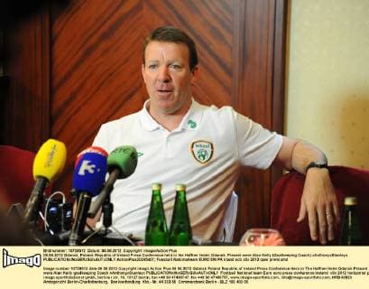 06.06.2012 Gdansk, Poland. Republic of Ireland Press Conference held in the Haffner Hotel, Gdansk. Present were Alan Kelly (Goalkeeping Coach) xAnthonyxStanleyx  ActionPlus20245407