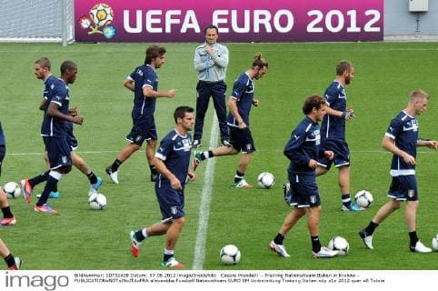 Cesare Prandelli - Training Nationalteam Italien in Krakow - allexsabba