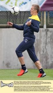 Kiev, Sweden s Marcus Rosenberg during a training session near Kiev xMaloletkaxEvgeniyx  ActionPlus11286959