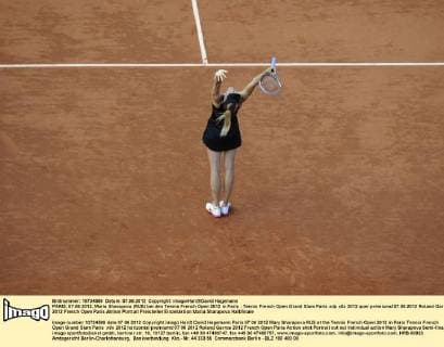 PARIS, 07.06.2012, Maria Sharapova (RUS) bei den Tennis French Open 2012 in Paris