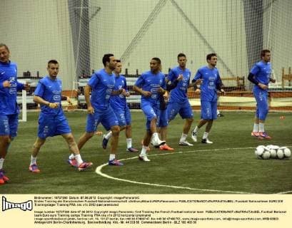 Erstes Training der französischen Fussball-Nationalmannschaft xAnthonyBibardxFEPxPanoramicx 