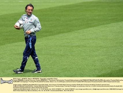 Cesare PRANDELLI (Italia) Cracovia Krakau 08 06 2012 - Training der italienischen Fussball-Nationalmannschaft allexsabba