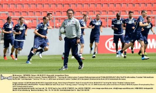 Cesare PRANDELLI (Italia) Cracovia Krakau 08 06 2012 - Training der italienischen Fussball-Nationalmannschaft allexsabba