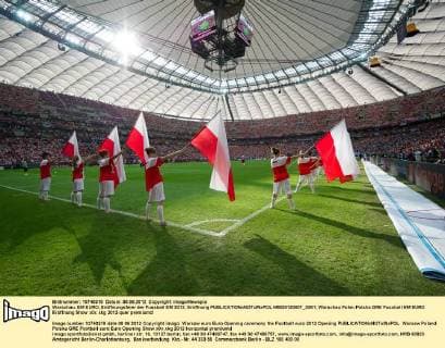 Warschau, EM EURO, Eröffnungsfeier der Fussball EM 2012, Eröffnung  MBI20120607_0261