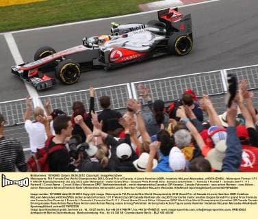Motorsports: FIA Formula One World Championship 2012, Grand Prix of Canada, 4 Lewis Hamilton (GBR, Vodafone McLaren Mercedes), xHOCHxZWEIx