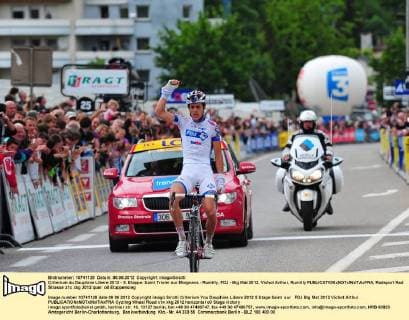 Criterium du Dauphine Libere 2012 - 5. Etappe: Saint Trivier sur Moignans - Rumilly, FDJ - Big Mat 2012, Vichot Arthur, Rumilly 
