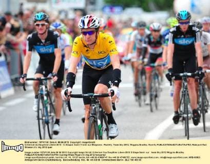 Criterium du Dauphine Libere 2012 - 5. Etappe: Saint Trivier sur Moignans - Rumilly, Team Sky 2012, Wiggins Bradley, Rumilly 