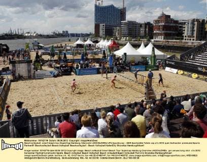Beachvolleyball: smart beach tour SuperCup Hamburg, Übersicht xHOCHxZWEIx xPhilippxSzyzax