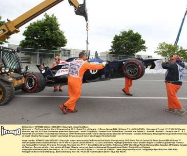 Motorsports: FIA Formula One World Championship 2012, Grand Prix of Canada, 19 Bruno Senna (BRA, Williams F1), xHOCHxZWEIx