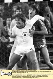 Gerd Becker (BR Deutschland, re.) gegen Wolfgang Lakenmacher (DDR)