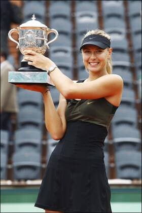 Maria Sharapova (RUS) TENNIS : Finale Dames - Roland Garros - J14 - 09 06 2012 GwendolineLeGoff Panoramic 