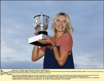 Maria Sharapova (RUS) TENNIS : Roland Garros 2012 - Dames - 09 06 2012 GwendolineLeGoff Panoramic 
