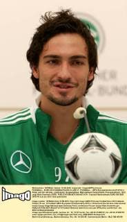 FUSSBALL - EURO 2012 DANZIG,POLEN,10.JUN.12 - FUSSBALL - UEFA Europameisterschaft 2012 in Polen und der Ukraine, Länderspiel, Gruppenphase, Nationalteam Deutschland, Pressekonferenz. Bild zeigt Mats Hummels (GER). 