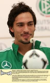FUSSBALL - EURO 2012 DANZIG,POLEN,10.JUN.12 - FUSSBALL - UEFA Europameisterschaft 2012 in Polen und der Ukraine, Länderspiel, Gruppenphase, Nationalteam Deutschland, Pressekonferenz. Bild zeigt Mats Hummels (GER). 