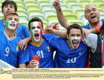 Fans (Italia) - Danzig 10 06 2012 GDANSK ARENA Euro 2012 allexsabba
